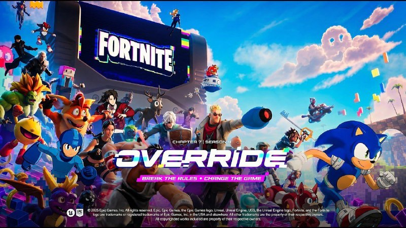 Fortnite Br | فورتنایت بی آر: 🔥🔥🔥| 🔥🔥🔥📰 | تصویر لورفته از کی‌آرت CH7S4!🌟همکاری‌های داخل تصویر!SonicTetrisKingdom HeartsPersona 5Crash Bandicoot99 Nigh