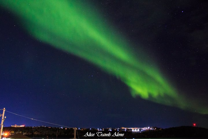 黃刀鎮極光懶人遊