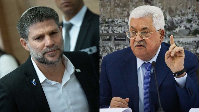 Smotrich urges Netanyahu to bar Abbas from returning to West Bank