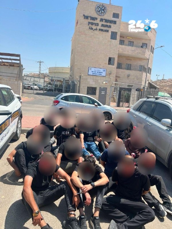 🇮🇱 בישראל נעצרו 24 פלסטינים לא חוקיים. משטרת מחוז שי עצרה 24 פלסטינים שניסו לחדור למדינה באופן בלתי חוקי…
