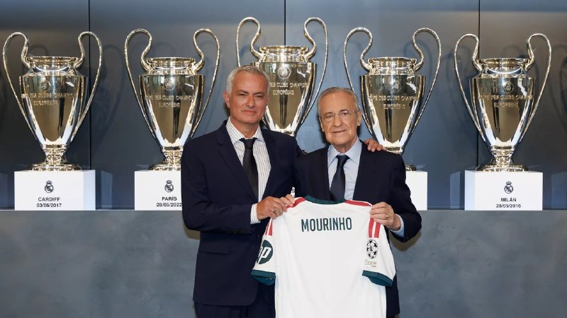 RealMadridCFNews | رئال مادرید سی اف نیوز: معارفه مورینیو🆔 @RealMadridCFNews