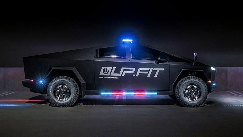 Пикап Tesla Cybertruck получил версию для полиции 2