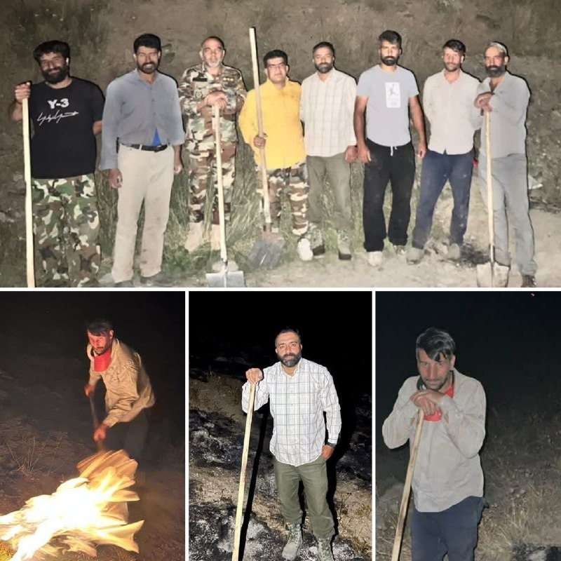 پایگاه خبری تارود: 📸حریق مراتع هویر شهرستان دماوند پس از ۸ ساعت مهار شد 🔹آتش‌سوزی در بخشی از مرتع هویر شهرستان دماوند، با حضور به‌موقع نیرو