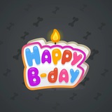 B-Day Candle #31