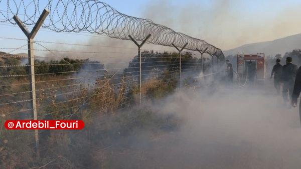 اردبیل فوری: مهار آتشسوزی ۴۵ هکتاری مراتع در بیلهسواربخشدار مرکزی بیلهسوار اعلام کرد:🔹بر اثر گرمای شدید و وزش باد از سوی جمهوری آذ