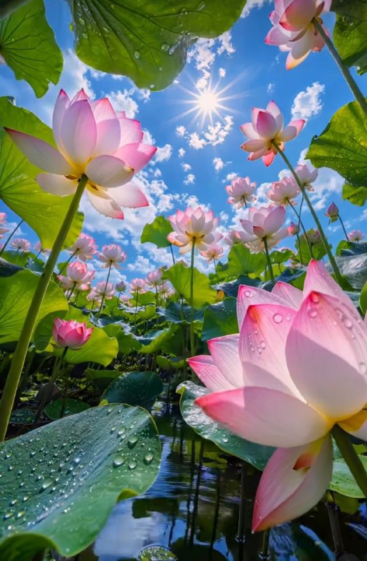 #شعروادب: 🌼🌺🍃امروز را آغاز می‌کنیم با نامخدایی که همین نزدیکی‌هاستخدایی که عشق را در ما نهادو عاشقی را در سفره‌ی دل ما جای داد🌞امر