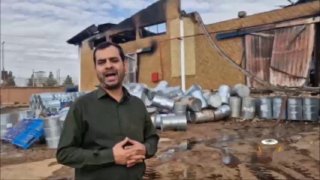 🎦 כיבוי אש באחת מחברות התרופות Saveh