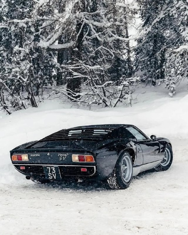 1973 Lamborghini Miura SV 8