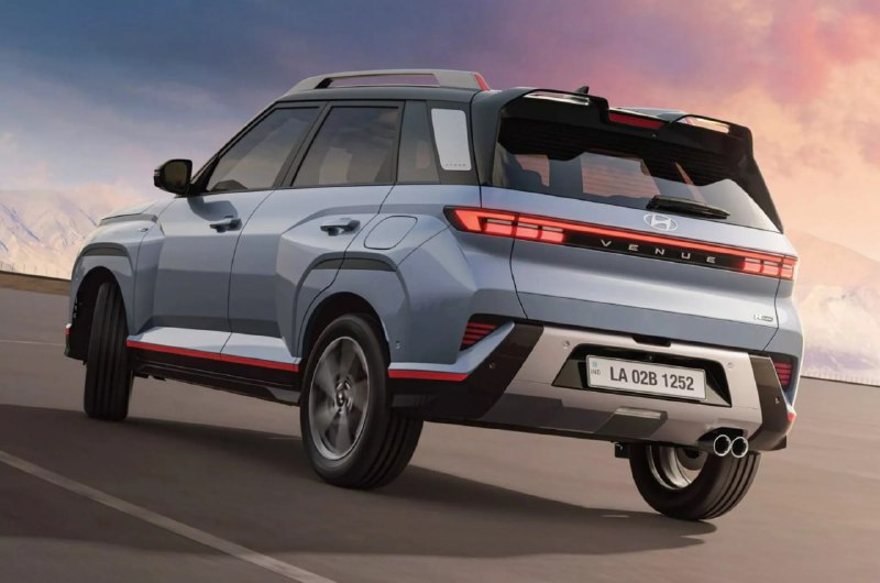 Новый Hyundai Venue получит спортивную версию N-Line 2