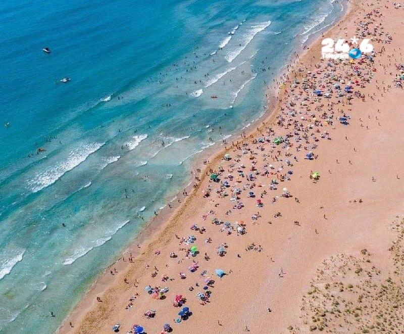 🇮🇱 נפתחה רשמית עונת הרחצה בעיר צור שבדרום לבנון.