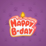 B-Day Candle #129