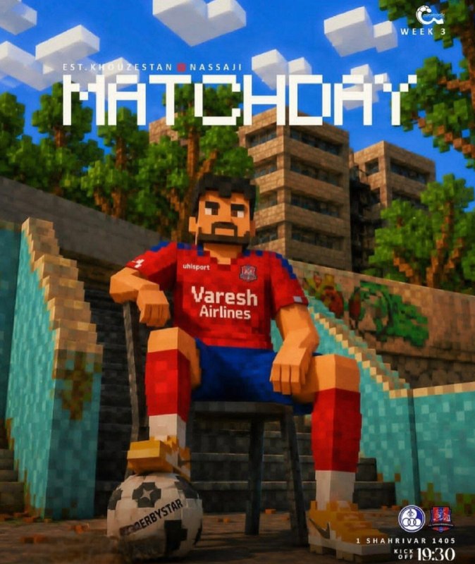 فوتبالی | Footballi.net: 🌹#پوستر روز بازی نساجی مازندران برای دیدار مقابل استقلال خوزستان🕐 ساعت ۱۹:۳۰🌱ورزشگاه پاس قوامین ⚽️ @FootballiApp