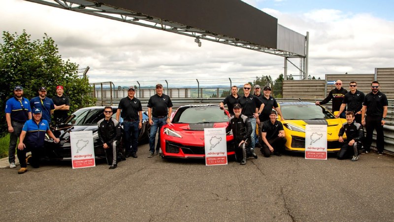 Chevrolet Corvette C8 установил рекорд на Нюрбургринге 3