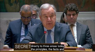 Генсек ООН призвал вернуться к переговорам по иранской ядерной программе.