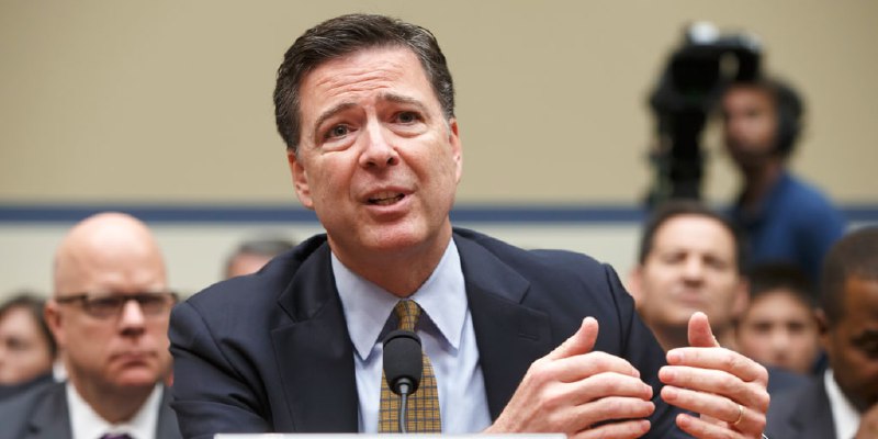 Former FBI Director James Comey under investigation for post seen as a potential threat to Trump's life
