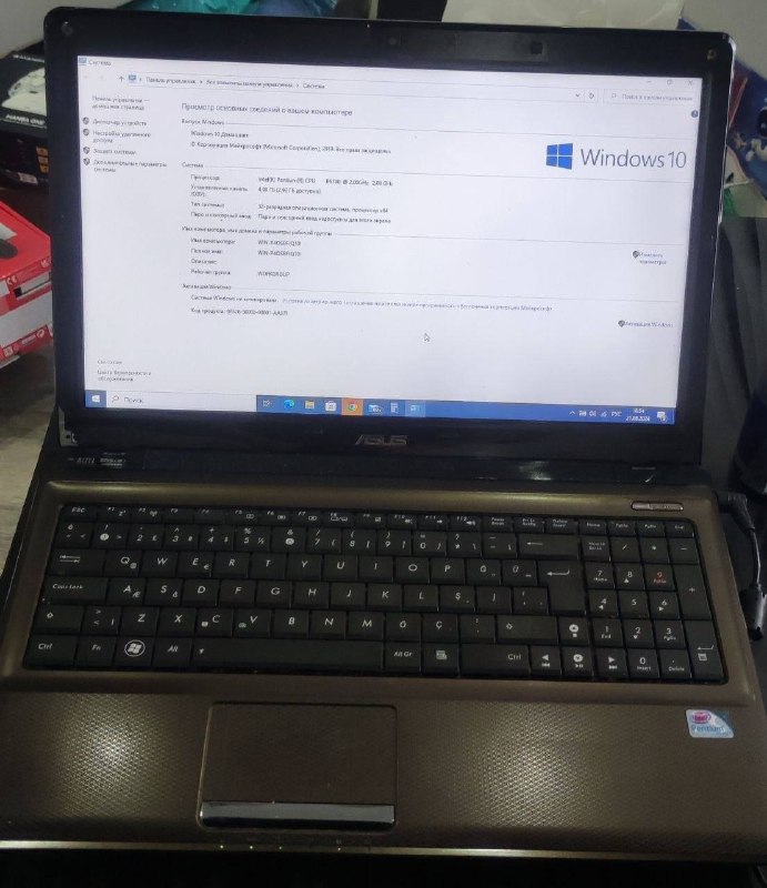 Продается ноутбук Asus — фото 1