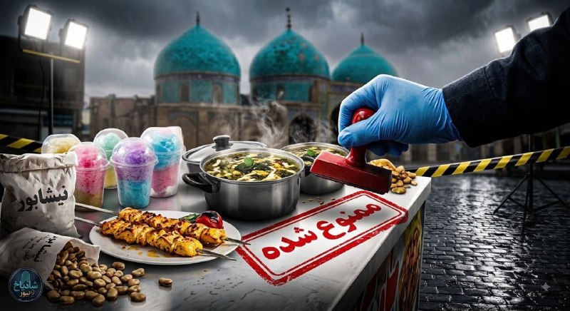 عطار نیوز، اخبار نیشابور بزرگ: ♦️ فروش غذا خیابانی در #نیشابور ممنوع شددکتر عصمت تقی‌آبادی، سرپرست معاونت بهداشت دانشگاه علوم پزشکی نیشابور:🔹فروش غذای 