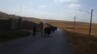 🎦 הליכה של ניצולי הכפר מפרנקה, העיר פארוג'