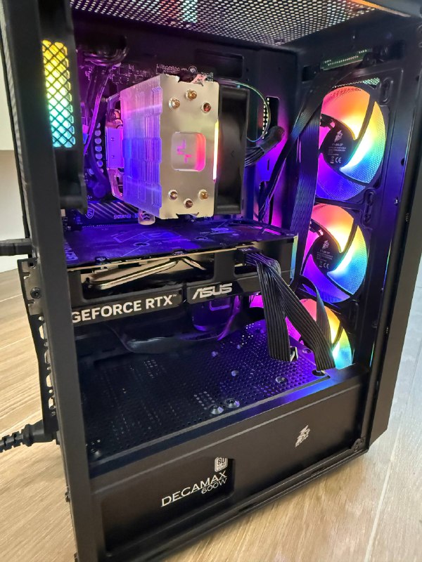 Продается компьютер I5-12400f + RTX 5060