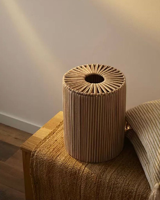 Плетеная корзина Dholak Beige поможет в наведении порядка и организации пространства. Вы можете использовать ее для хранения белья, игрушек и любых... - изображение 2 - плетеная, корзина, dholak