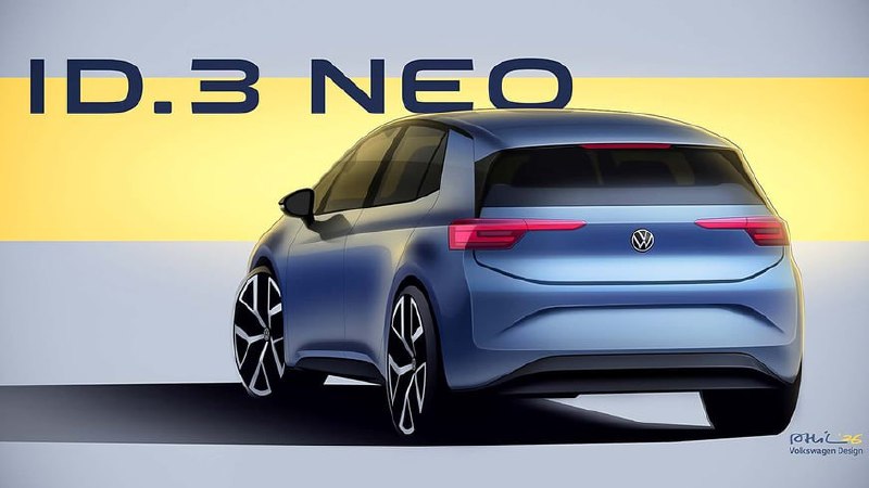 Volkswagen готовит обновлённый ID.3 Neo 3