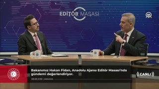 שר החוץ הטורקי, האקן פידן, על רוסיה-אוקראינה: