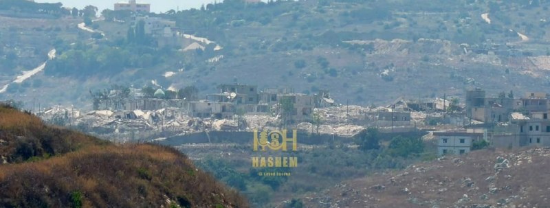 🏴תיעוד היקף ההרס בעיירה חדתא לאחר שהאויב פוצץ כליל את שכונת דראיה אתמול בערב.