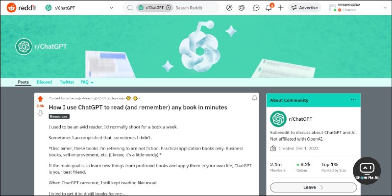 读书＆囤书＆笔记爱好者！快看这份教程！手把手教你使用 ChatGPT 在5分钟内「完全读懂」任何一本书📚 ＃AI工作流Reddit 是美国知名论坛，ChatGPT 子区目前有个帖子非常火，是一位狂热的书友分享如何借助 ChatGPT，将阅读一本书的时间压缩到5分钟！并且给出了详细的 Prompt 📝我整理并翻译了一下，一起玩起来呀！！🌊🌊🌊▢ Prompt 1: Please summarize [BOOK] by [AUTHOR]▢ 请按[作者]总结[图书]▢ Prompt 2: What are all of the chapters in the book?▢ 这本书的章节都有哪些？(注意，在这里，可以根据想学的内容，挑选出对应的最佳章节)▢ Prompt 3: In [BEST CHAPTER], what are the most important 20% of learnings about [INSERT LEARNING OBJECTIVE] that will help me understand 80% of it.