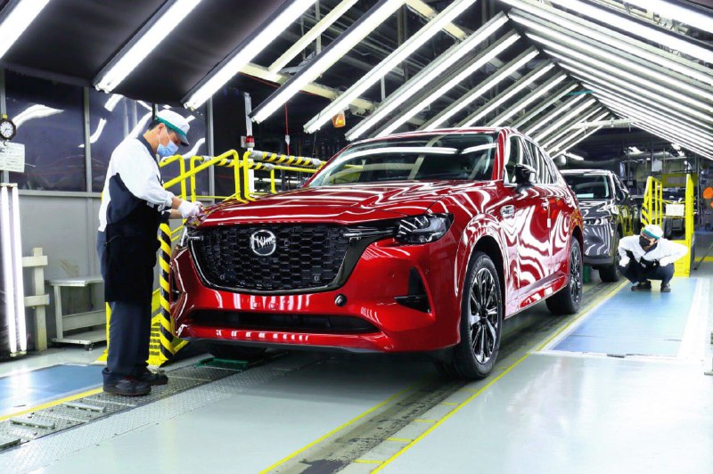 В Японии приостановлено производство автомобилей Toyota и Mazda