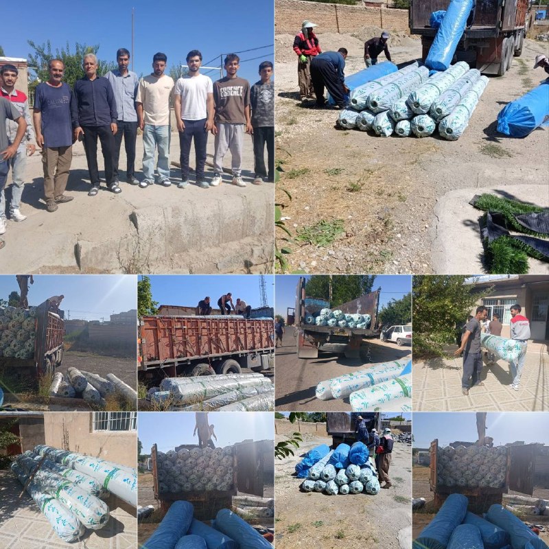 هەوشار هەوال تکاب: چمن مصنوعی روستاهای هدف در تکاب خریداری و تحویل دهیاران شدبا پیگیریهای مجدانه نماینده محترم شهرستانهای تکاب و شاهیندژ،