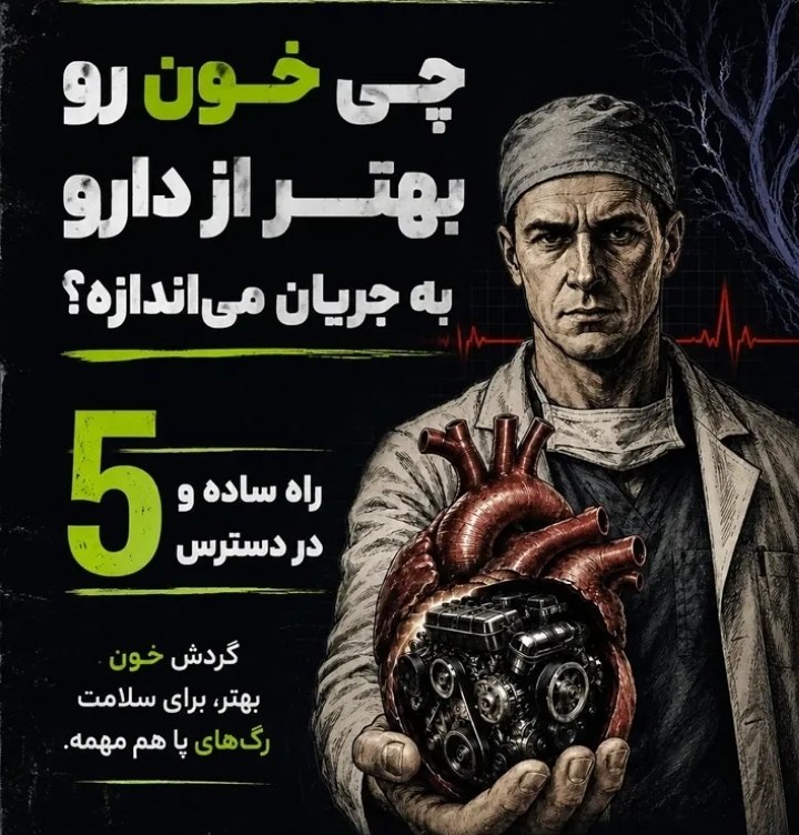 دانشکده فوتبال: ☑️ گردش بهتر خون در بدن☑️ گردش بهتر خون در بدن