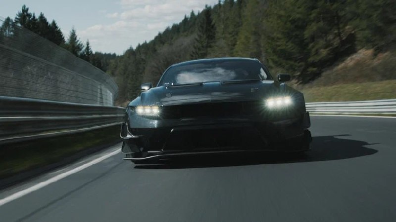 Ford вернул себе первое место Нюрбургринга среди американцев.Mustang GTD Competi