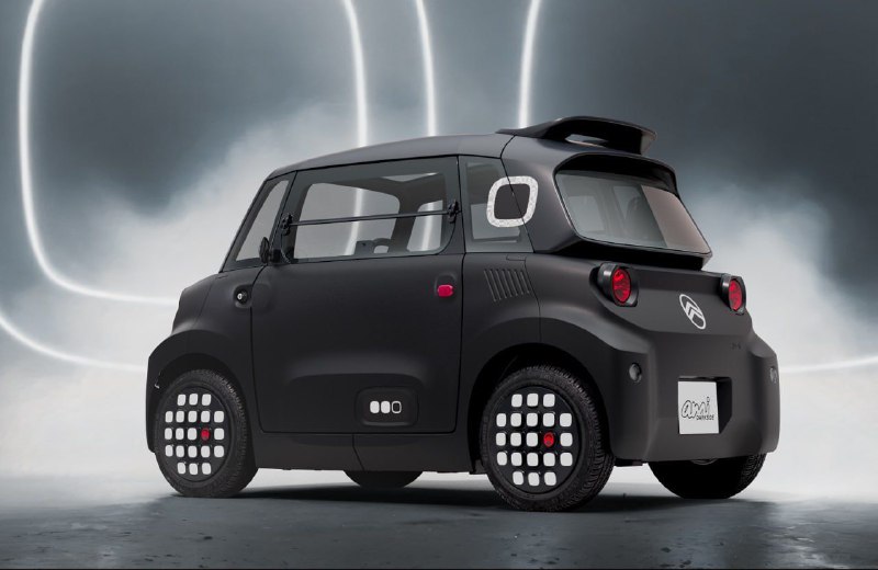 Мини-электрокар Citroen Ami получил хэллоуин-версию 2