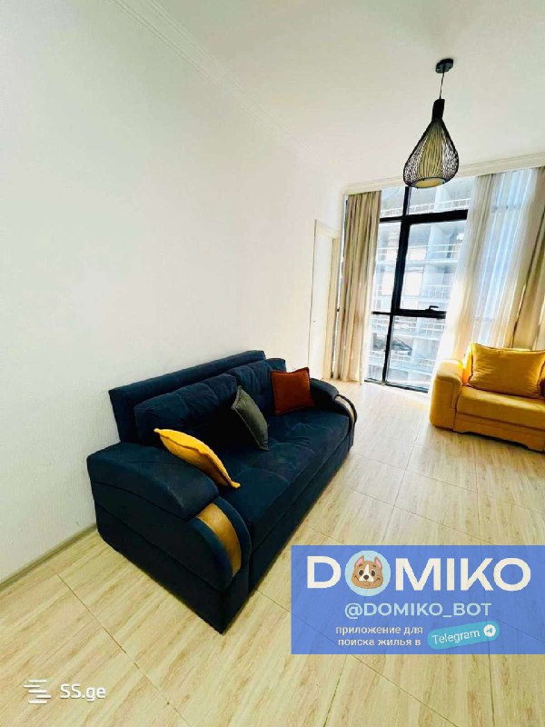 1+1, 25 этаж, 45 кв/м — фото 1