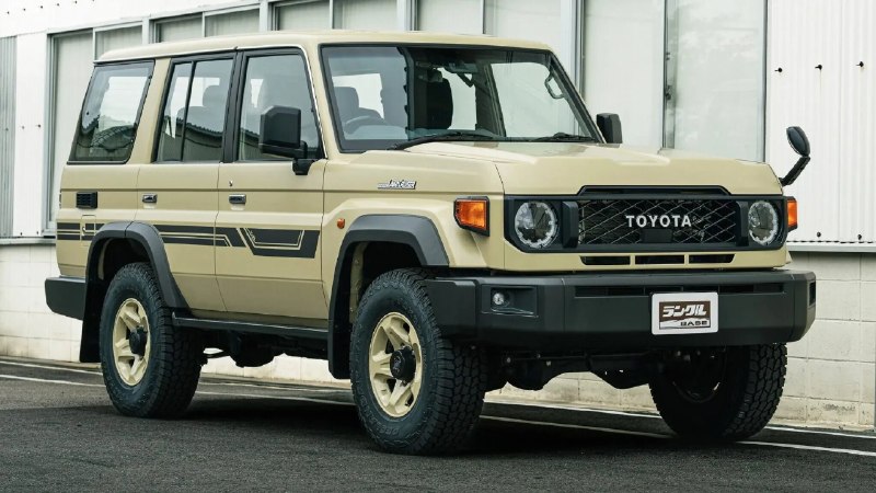 Toyota показала ретро-версию Land Cruiser 70