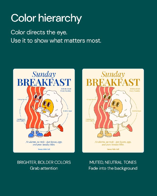 5 rules of Color in design 1. Color Psychology Use color to influence mood and . For example, blue for calm, red for urgency. 2. Color Wheel Basics... - изображение 5 - color, and, for