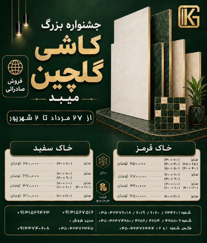 شرکت کاشی گلچین میبد: رسانه پست