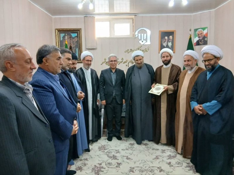 دهقان نیوز (پایگاه اطلاع رسانی مشگین شهر): ✳️ در مراسمی حجه لاسلام راضی رئیس سابق تبلیغات اسلامی نیر به عنوان رئیس تبلیغات اسلامی شهرستان مشگین شهر معرفی و از حجت 