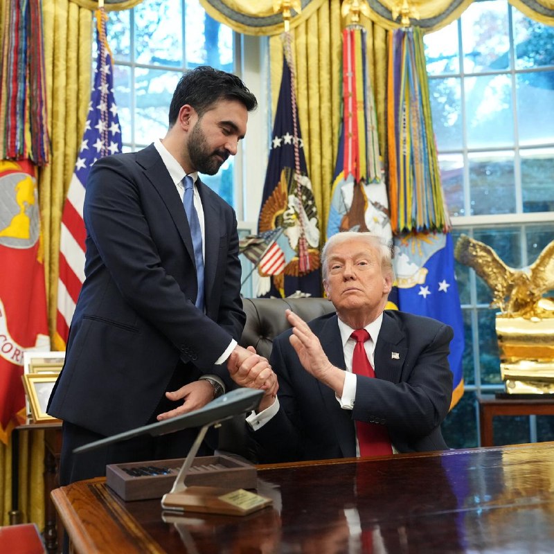 Trump will meet New York City Mayor Zohar Mamdani at Gracie Mansion on Monday.
