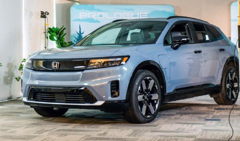 Компания Honda представила электрический кроссовер Prologue с паспортным запасом хода 482 км