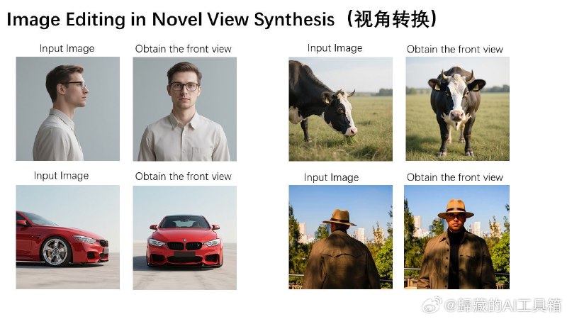 千问开源了 Qwen-Image-Edit 图像编辑模型
