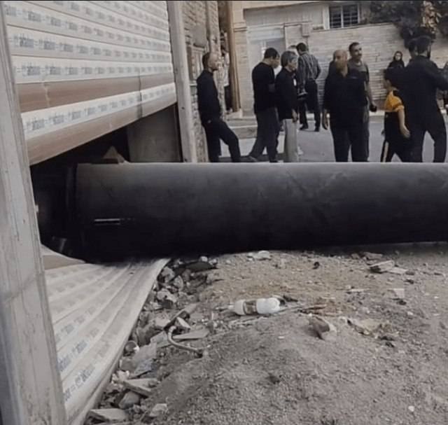 ‼️‼️התמונה שפורסמה של מאיץ טילים פוגע ביחידת מגורים בדורוד, לורסטן