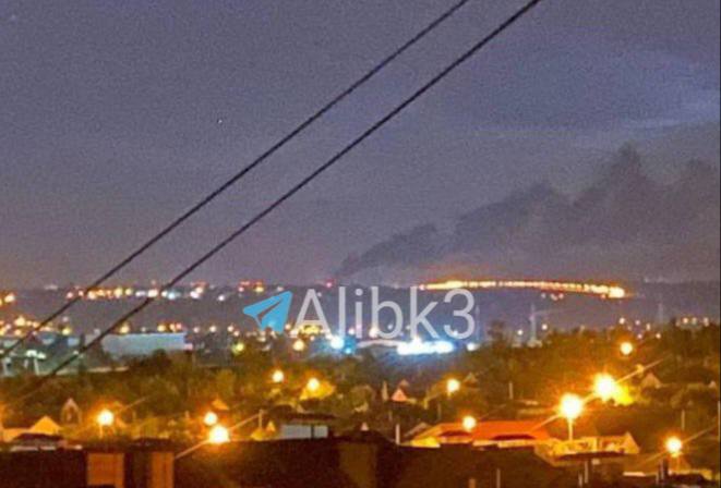 שריפה גדולה פרצה בסביבת אחת מתחנות הכוח התרמיות הממוקמות בעיר בלגורוד שברוסיה בעקבות שביתות אוקראינה.