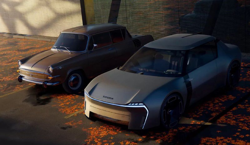 Skoda представила переосмысленное купе 1000 MBX 

...