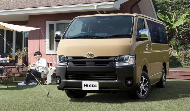 22-летняя Toyota HiAce получила серьёзный рестайли...