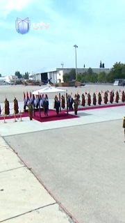 טקס קבלת הפנים של ראש הממשלה עלי אל-זיידי על ידי מלך ירדן עבדאללה השני בבירה עמאן