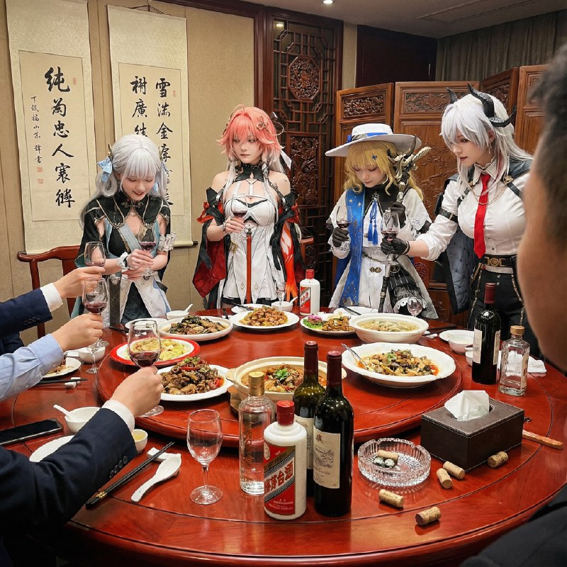Coser来了也得敬酒🍻