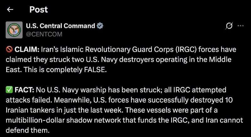 CENTCOM: