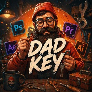 Telegram profile photo for DadKey.ru Adobe Envato