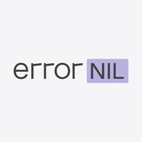 ErrorNil. iOS-разработка